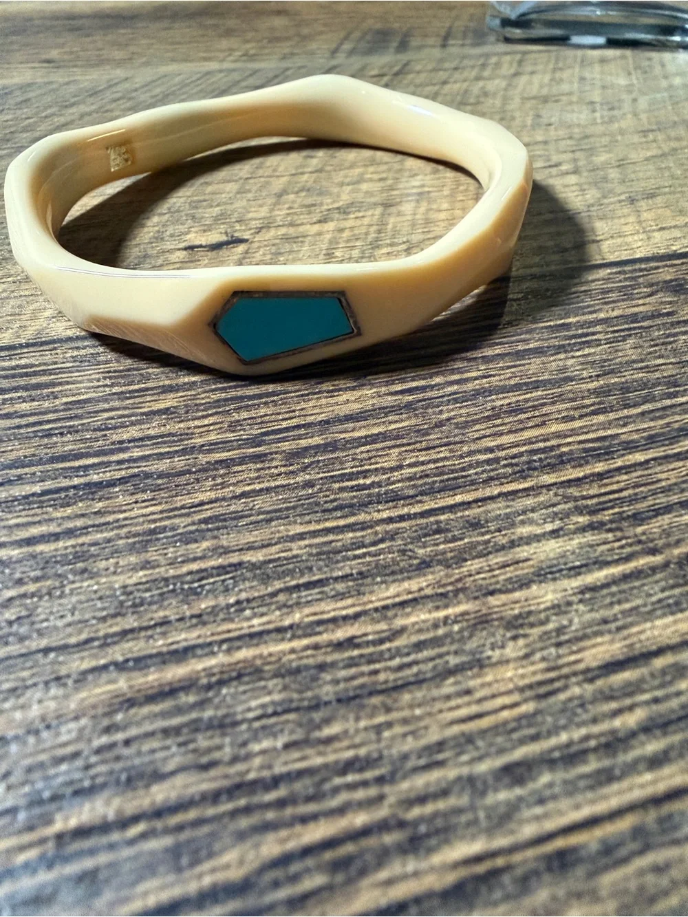 Ippolita Ivory Resin & Turquoise Bangle Bracelet